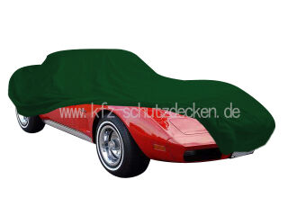 Car-Cover Satin Grün für Chevrolet Corvette C3