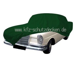 Car-Cover Satin Grün für Mercedes Heckflosse W110