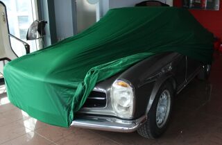 Car-Cover Satin Grün für Mercedes 230SL-280SL Pagode