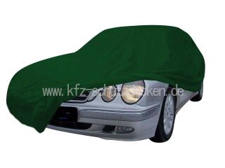 Car-Cover Satin Grün für Mercedes E-Klasse (W210)