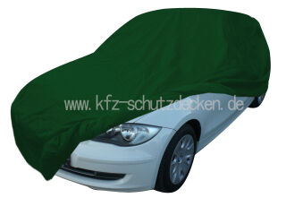 Car-Cover Satin Grün für BMW 1er