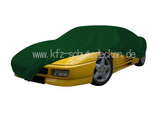 Car-Cover Satin Grün für Ferrari 348