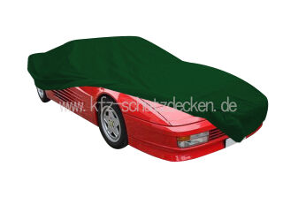 Car-Cover Satin Grün für Ferrari Testarossa