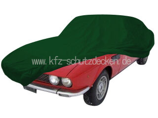 Car-Cover Satin Grün für Fiat Dino Spider