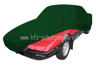 Car-Cover Satin Grün für Fiat X 1/9