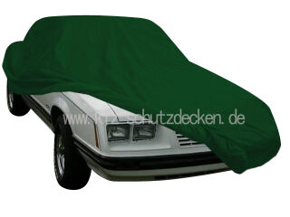 Car-Cover Satin Grün für Ford Mustang 1979-1993