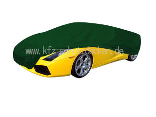 Car-Cover Satin Grün für Lamborghini Gallardo