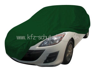 Car-Cover Satin Grün für Mazda 3