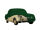 Car-Cover Satin Green for Mercedes 180 Ponton