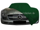 Car-Cover Satin Grün für Mercedes SLS