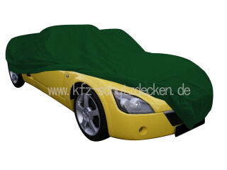 Car-Cover Satin Green for Opel Speedster