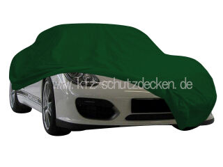 Car-Cover Satin Grün für Porsche Boxster Spyder