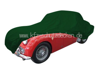 Car-Cover Satin Grün für Triumph TR3