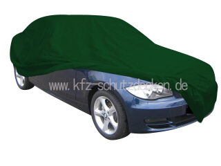 Car-Cover Satin Grün für BMW 1er Coupe