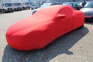 Vollgarage Mikrokontur® Rot mit Spiegeltaschen für Alfa Romeo Spider ab 2006