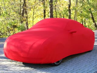 Vollgarage Mikrokontur® Rot mit Spiegeltaschen für Audi TT 1