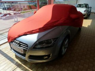 Vollgarage Mikrokontur® Rot mit Spiegeltaschen für Audi TT2