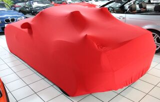 Vollgarage Mikrokontur® Rot mit Spiegeltaschen für BMW Z4 BMW E85