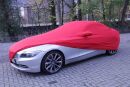 Red AD-Cover ® Mikrokontur with mirror pockets for BMW Z4 BMW E89