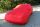 Red AD-Cover ® Mikrokontur with mirror pockets for Mercedes C-Klasse 1993-1999