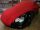 Vollgarage Mikrokontur® Rot mit Spiegeltaschen für Mercedes SL Cabriolet R230