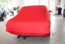 Vollgarage Mikrokontur® Rot mit Spiegeltaschen für Opel Ascona A