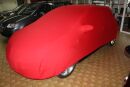 Vollgarage Mikrokontur® Rot mit Spiegeltaschen für Opel Corsa D ab 2008
