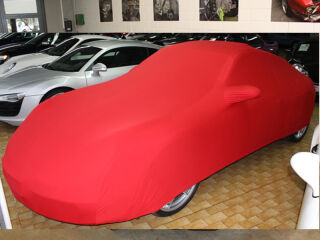 Vollgarage Mikrokontur® Rot mit Spiegeltaschen für Porsche 996 Coupe & Cabrio