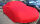 Red AD-Cover ® Mikrokontur with mirror pockets for Porsche 997 Coupe / Cabrio