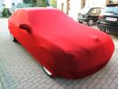 Red AD-Cover ® Mikrokontur with mirror pockets for Mercedes S-Klasse W220