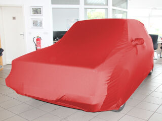 Vollgarage Mikrokontur® Rot mit Spiegeltaschen für VW Golf I