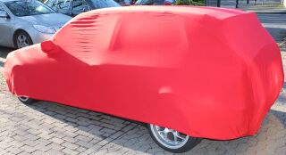 Red AD-Cover ® Mikrokontur with mirror pockets for VW...