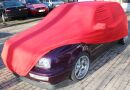 Red AD-Cover ® Mikrokontur with mirror pockets for VW Golf III