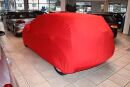 Red AD-Cover ® Mikrokontur with mirror pockets for VW Golf VI