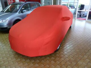 Vollgarage Mikrokontur® Rot mit Spiegeltaschen für VW Scirocco 3