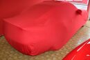 Red AD-Cover ® Mikrokontur with mirror pockets for Porsche 997 Turbo