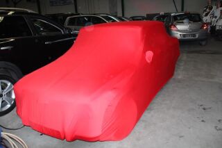 Vollgarage Mikrokontur® Rot mit Spiegeltaschen für Alfa Romeo Gulia