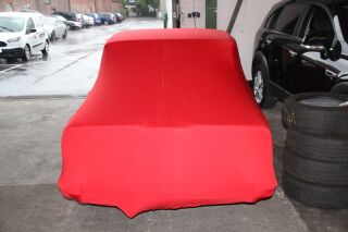 Vollgarage Mikrokontur® Rot mit Spiegeltaschen für Alfa Romeo Gulia