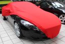 Red AD-Cover ® Mikrokontur with mirror pockets for Aston Martin DB9