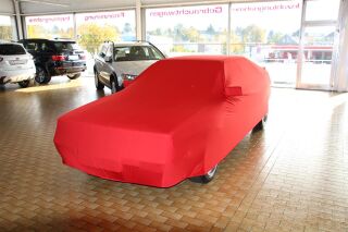 Red AD-Cover ® Mikrokontur with mirror pockets for Audi Coupé 81C