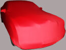 Vollgarage Mikrokontur® Rot mit Spiegeltaschen für Bentley Arnage