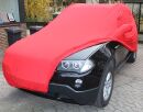 Red AD-Cover ® Mikrokontur with mirror pockets for BMW X3 X83