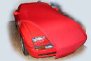 Red AD-Cover ® Mikrokontur with mirror pockets for BMW Z1