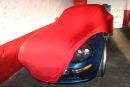 Red AD-Cover ® Mikrokontur with mirror pockets for BMW Z8