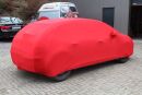 Red AD-Cover ® Mikrokontur with mirror pockets for Citroen C4