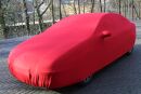 Red AD-Cover ® Mikrokontur with mirror pockets for Citroen C5