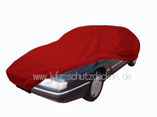 Red AD-Cover ® Mikrokontur with mirror pockets for Citroen XM