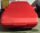 Vollgarage Mikrokontur® Rot mit Spiegeltaschen für DeLorean