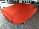 Vollgarage Mikrokontur® Rot mit Spiegeltaschen für Ferrari Testarossa
