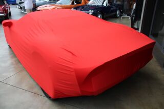 Vollgarage Mikrokontur® Rot mit Spiegeltaschen für Ford GT